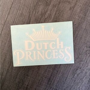 Rare Dutch Bros Decal